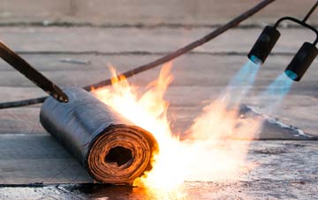 Saucher asphalt flat roofing repairs